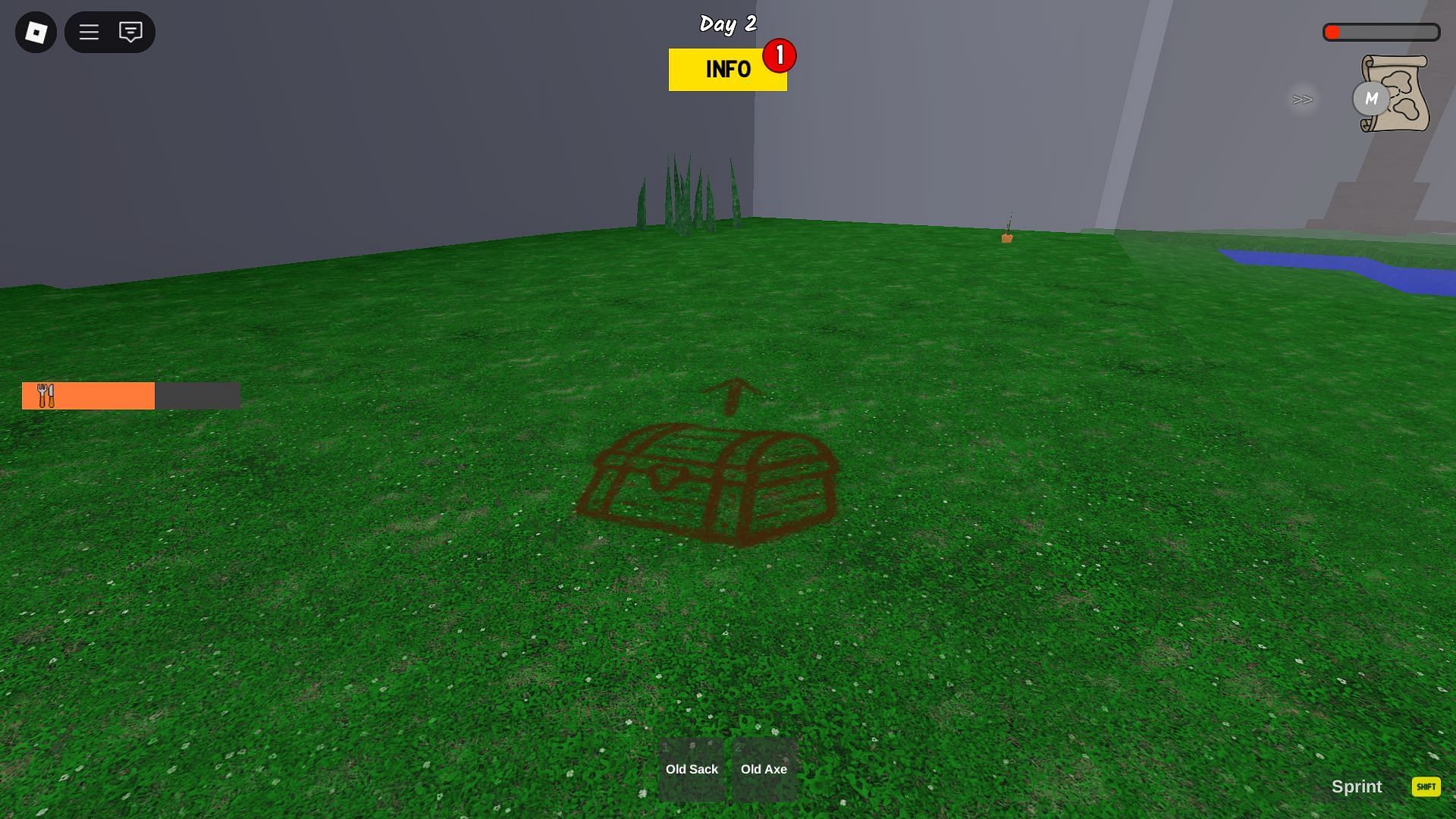 Hidden chest marker (Image via Roblox)